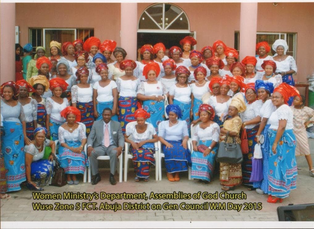 Members of the AG Wuse congregation